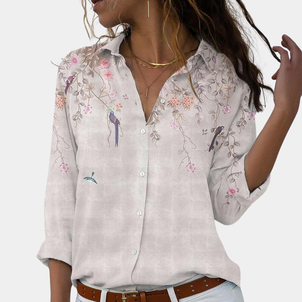Floral Print Blouse for Women