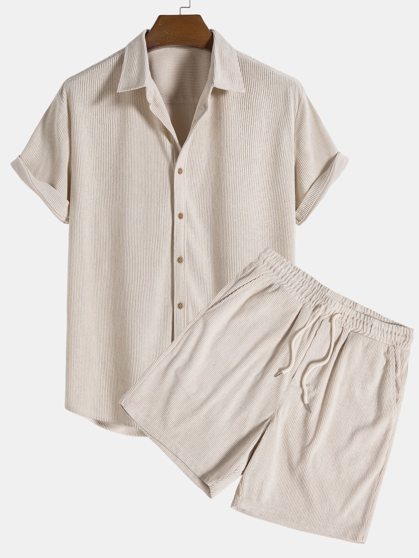 Men’s Summer Set – Shirt & Shorts Combo